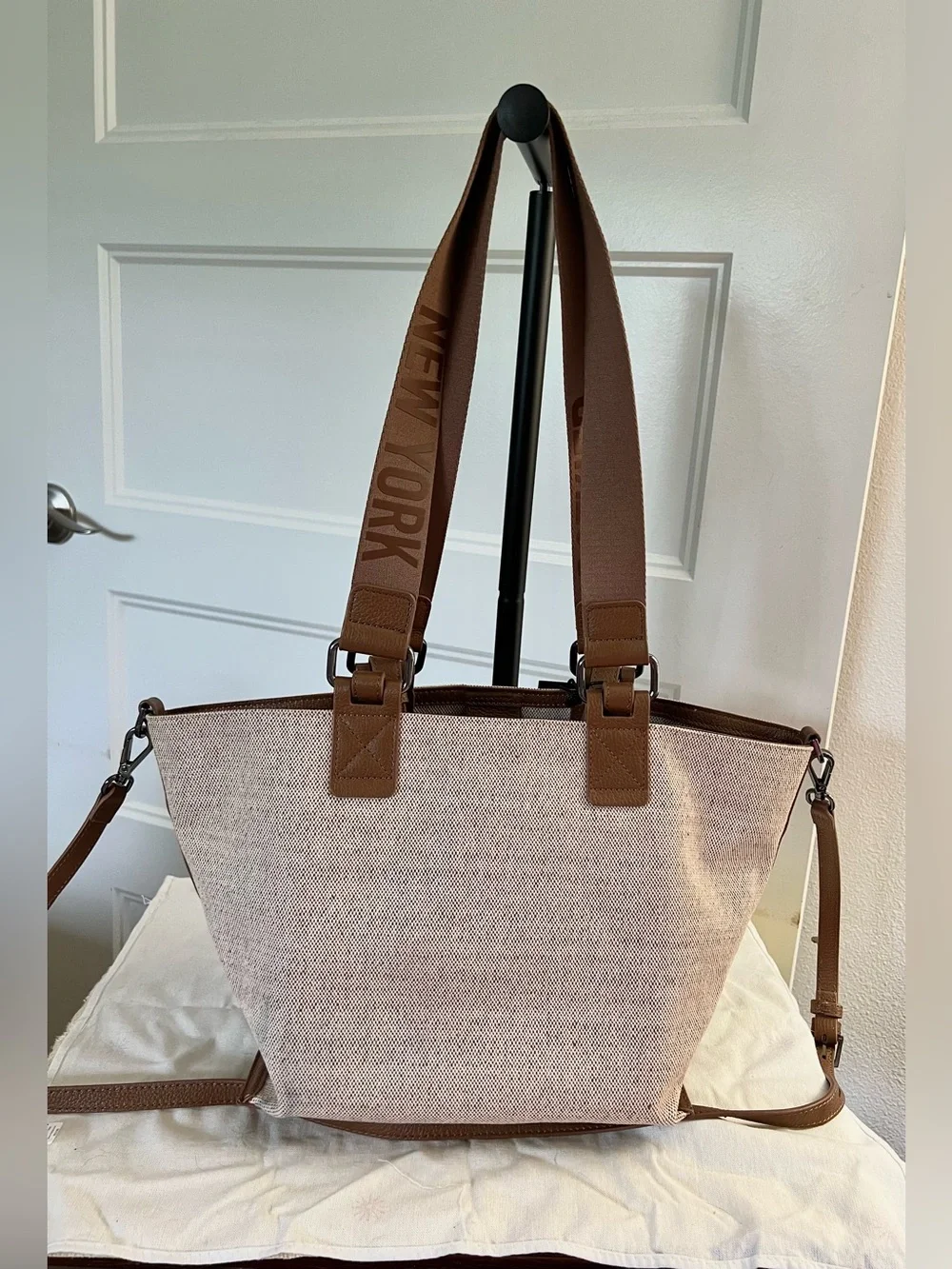Botkier Warren Bite Size Linen Satchel Tote